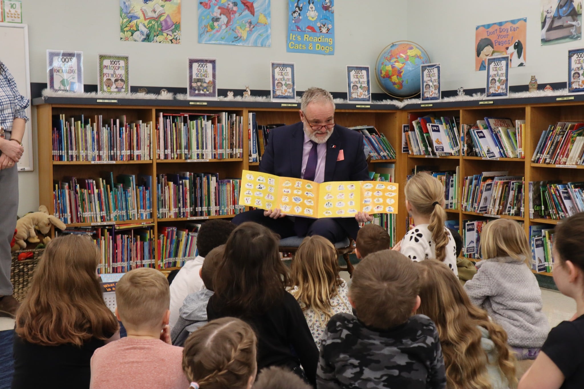 Read Across America: West Stafford School