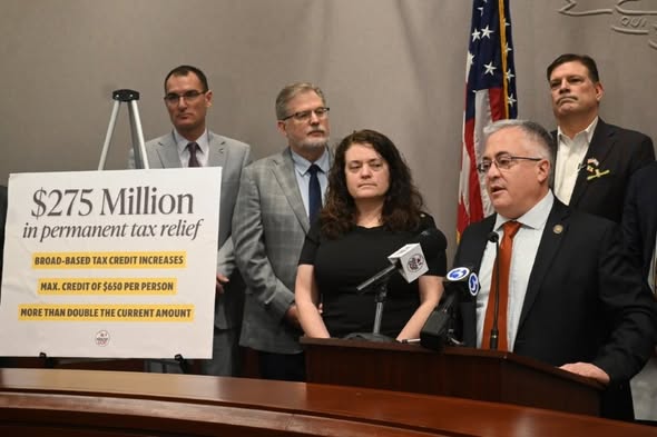 Anderson, Republicans Advocate for Tax Relief 