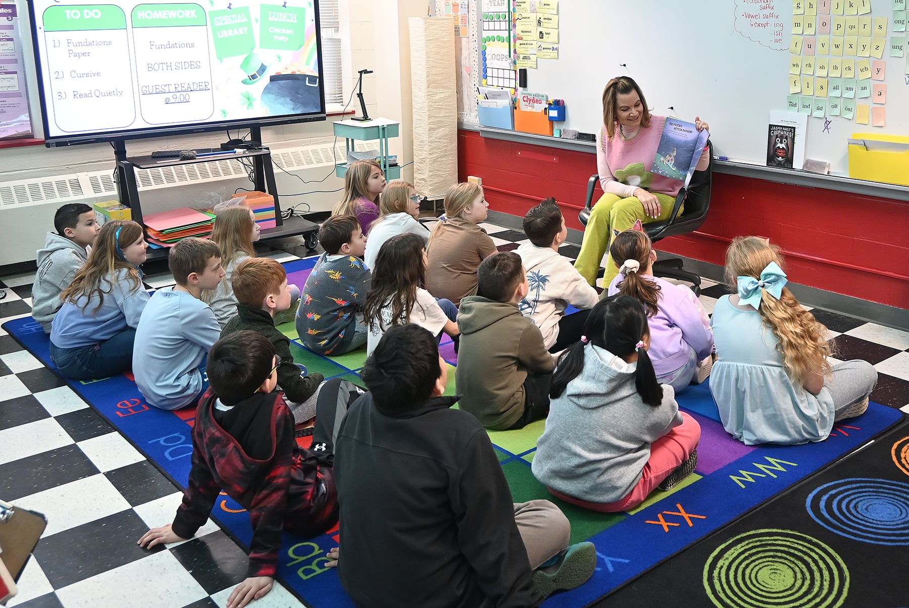 Celebrating Read Across America Day at Laurel Ledge Elementary!