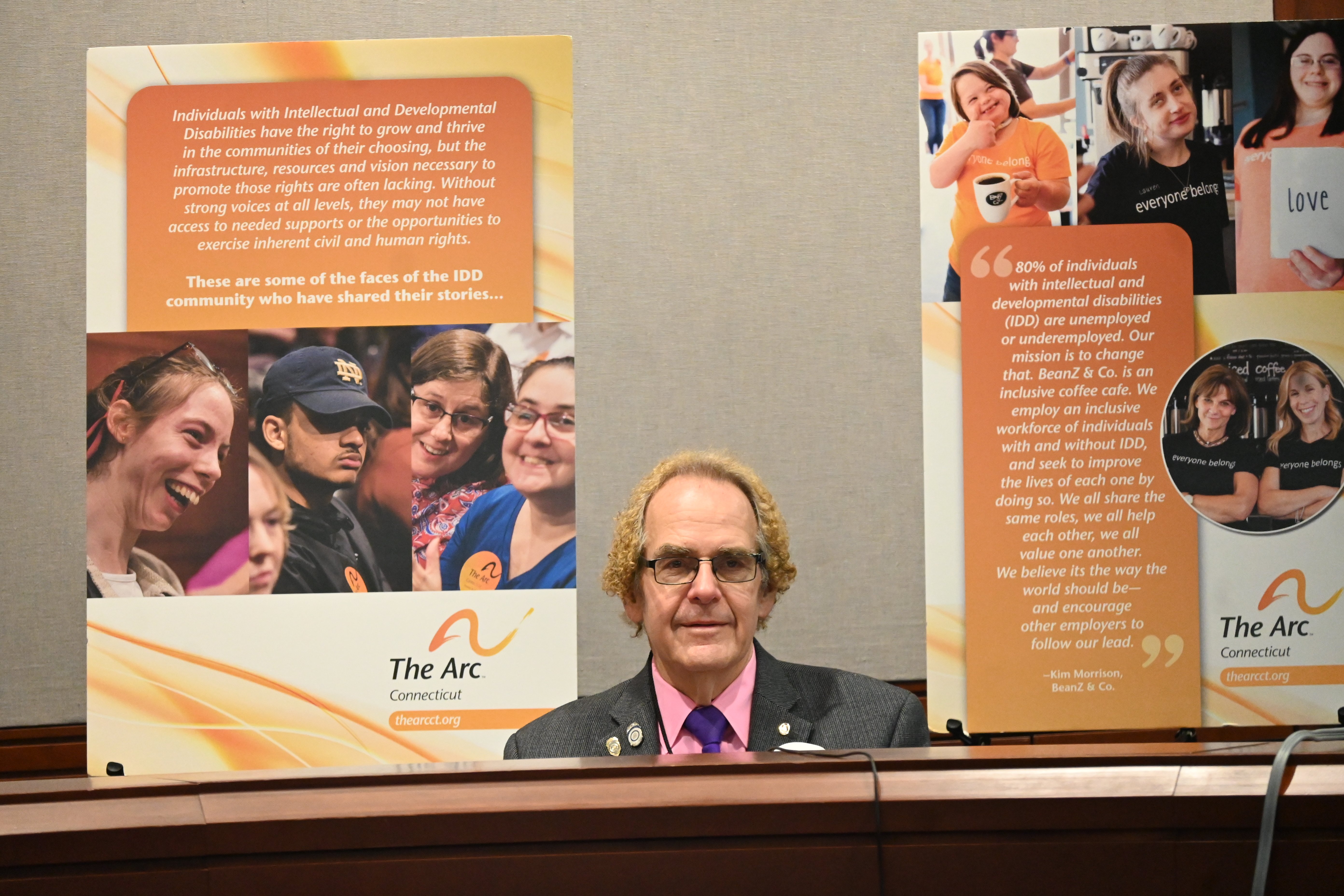 Delnicki Listens to IDD Families at Family Hearing Day