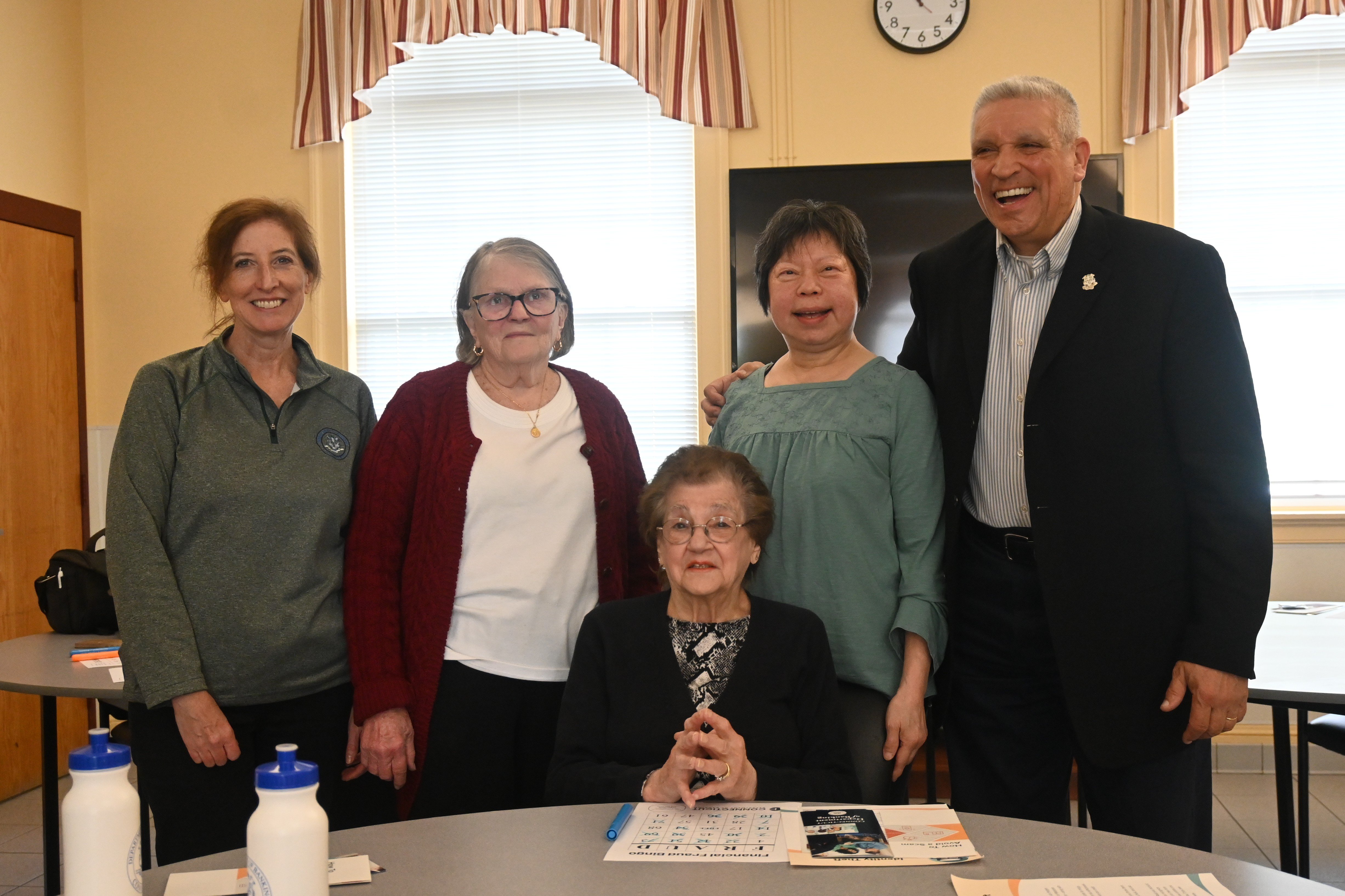 Rep. Pizzuto Hosts CT Department of Banking at Middlebury Senior Center for Financial Fraud Presentation