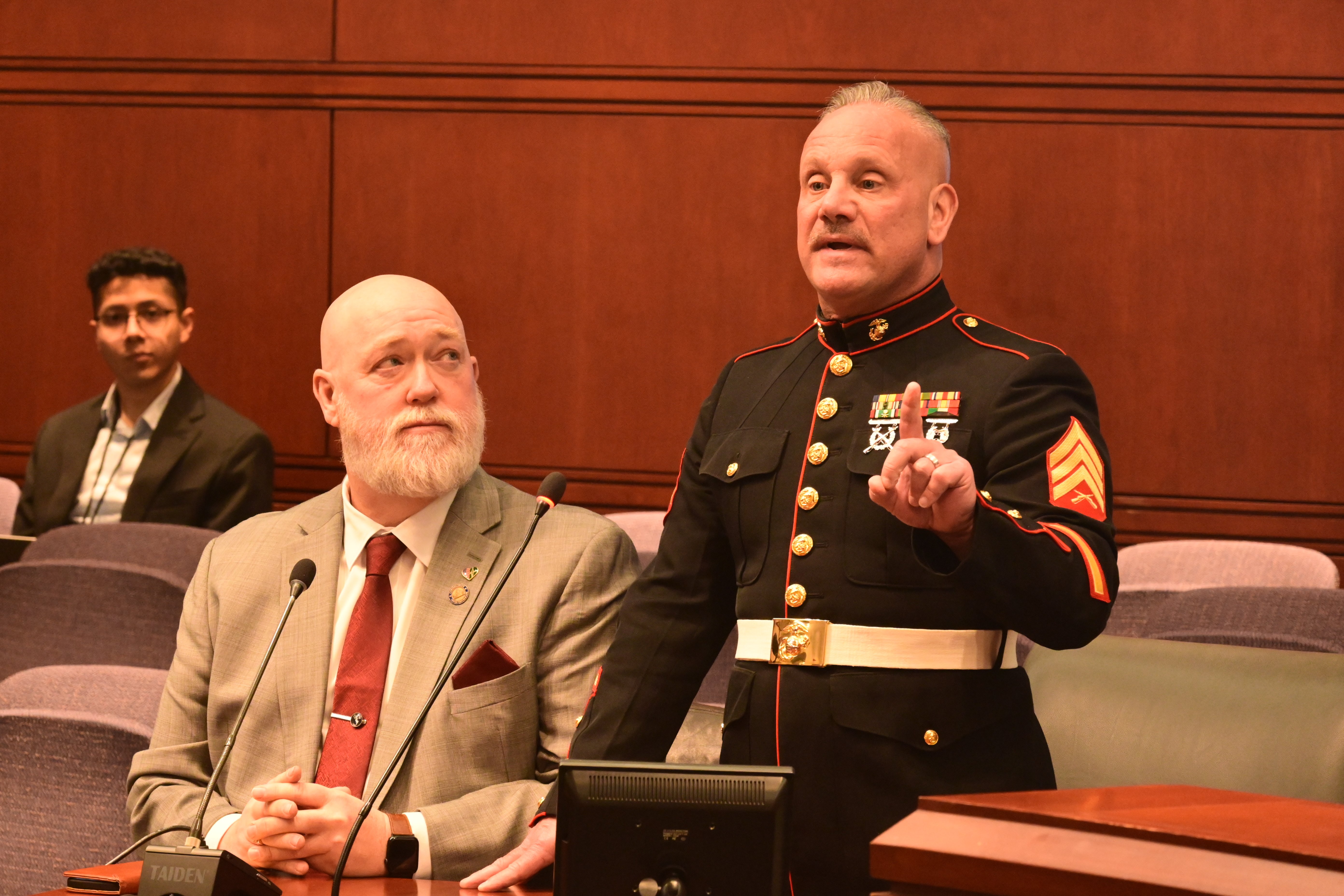 New Milford Veteran Advocates for College Reimbursement Option for Children