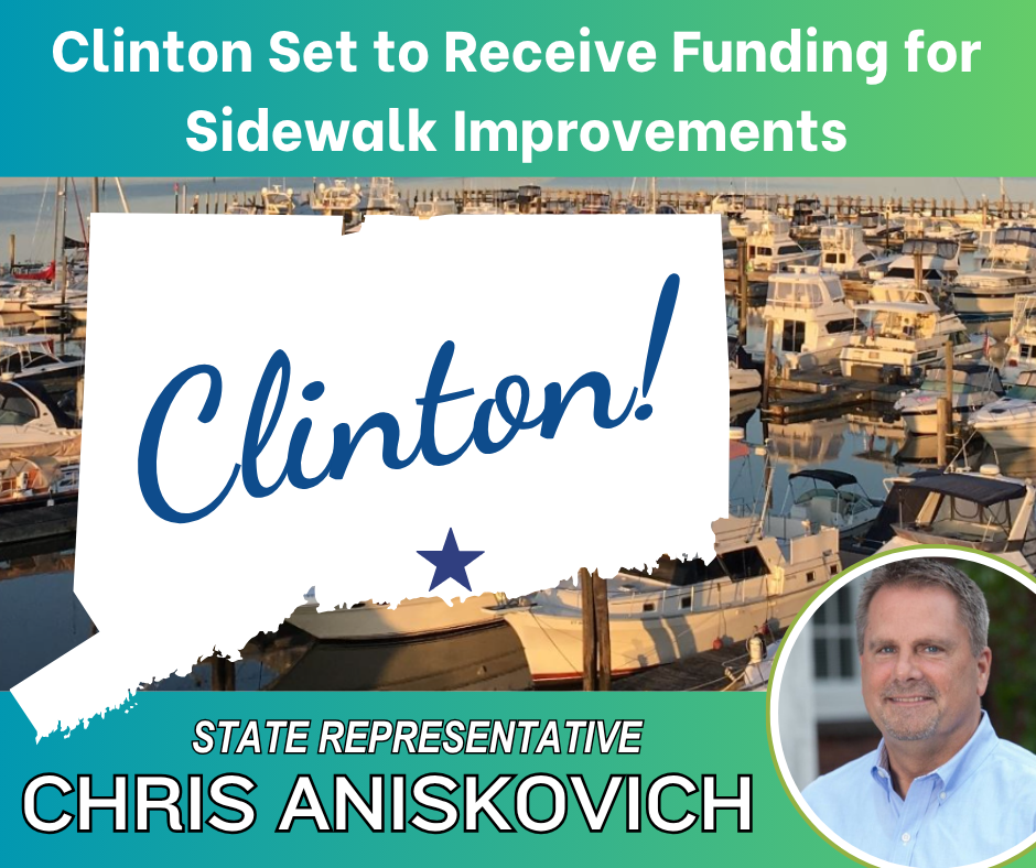 Funding Approved for Clinton Sidewalk Improvement Project