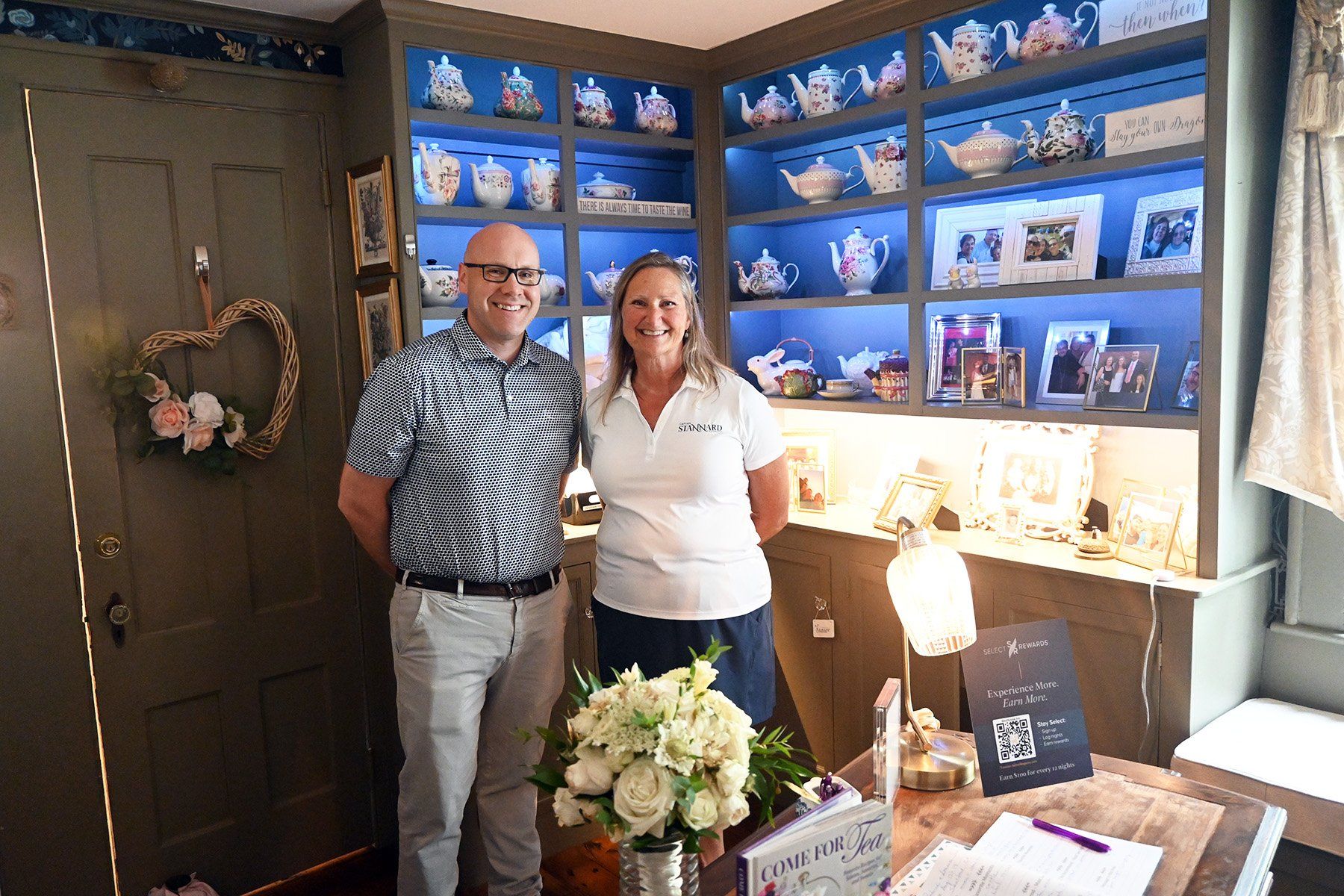 Rep. Carney ToursThe Captain Stannard and The Westbrook Inn Bed and Breakfast
