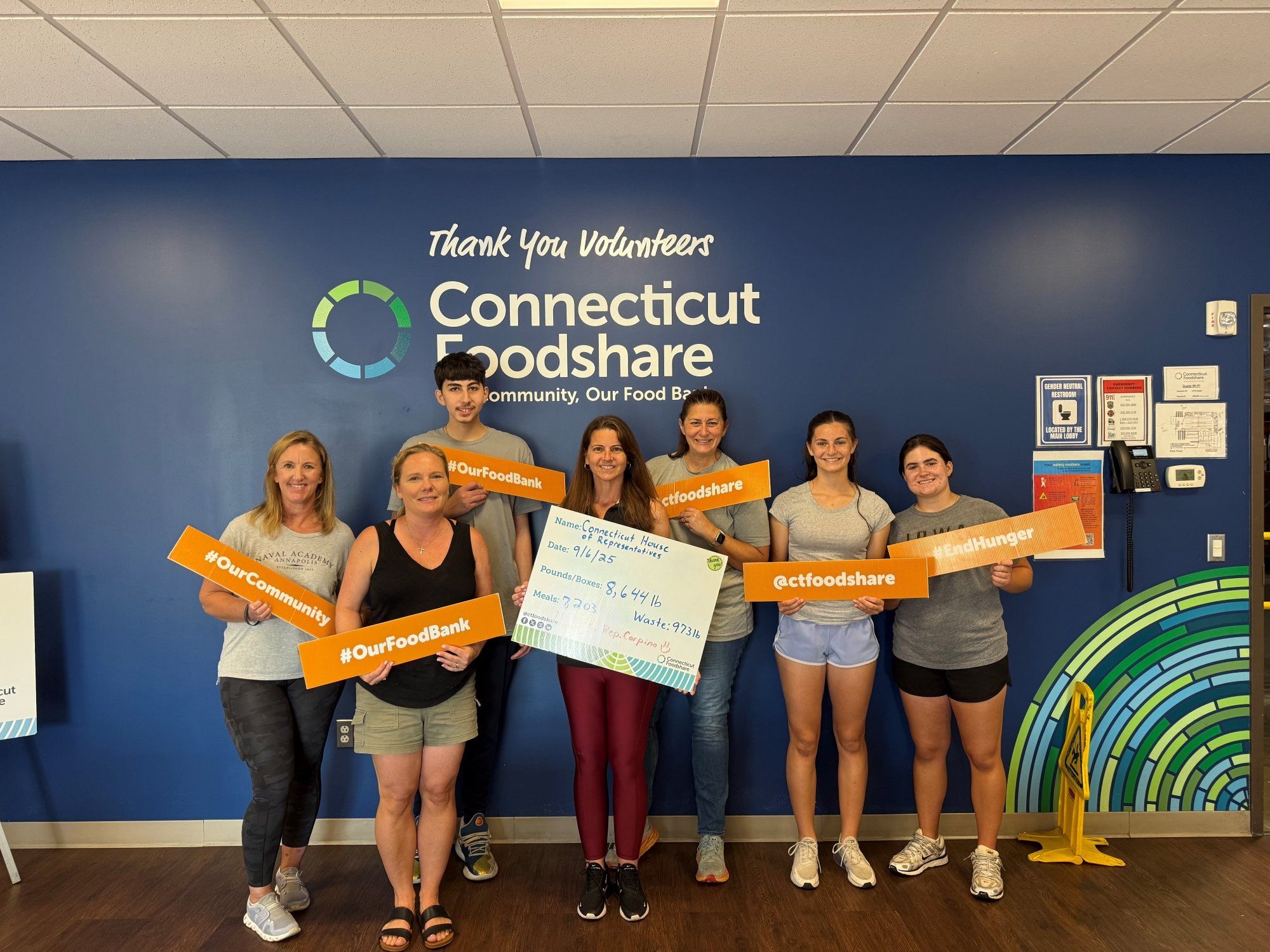 Carpino Organizes Community Service Project