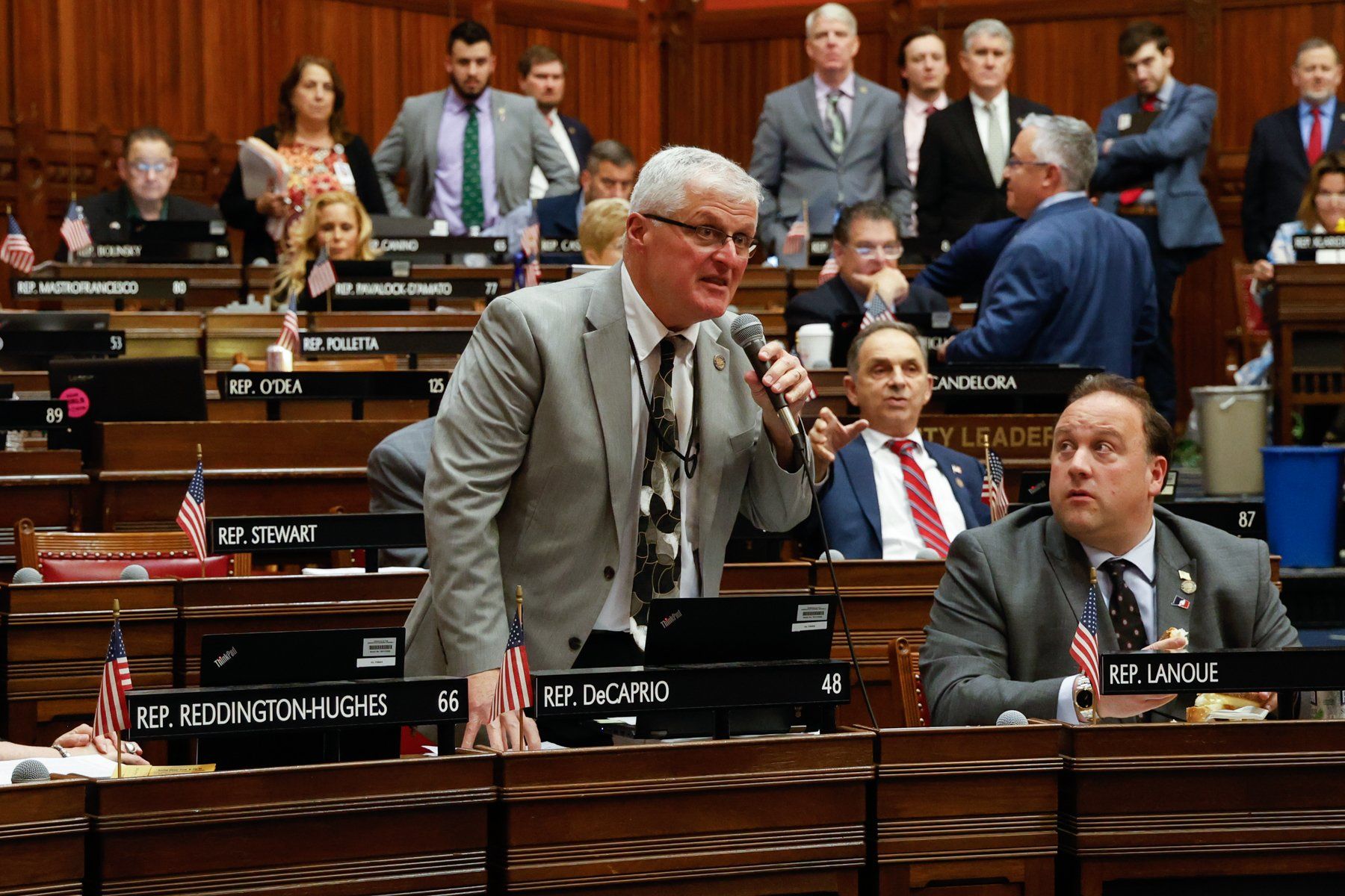 State Representative Mark DeCaprio Votes NO on State Budget