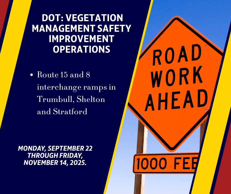 DOT Updates: Resurfacing of the Shelton Commuter Lot / Vegetation Management on Route 15 and 8 Interchange Ramps