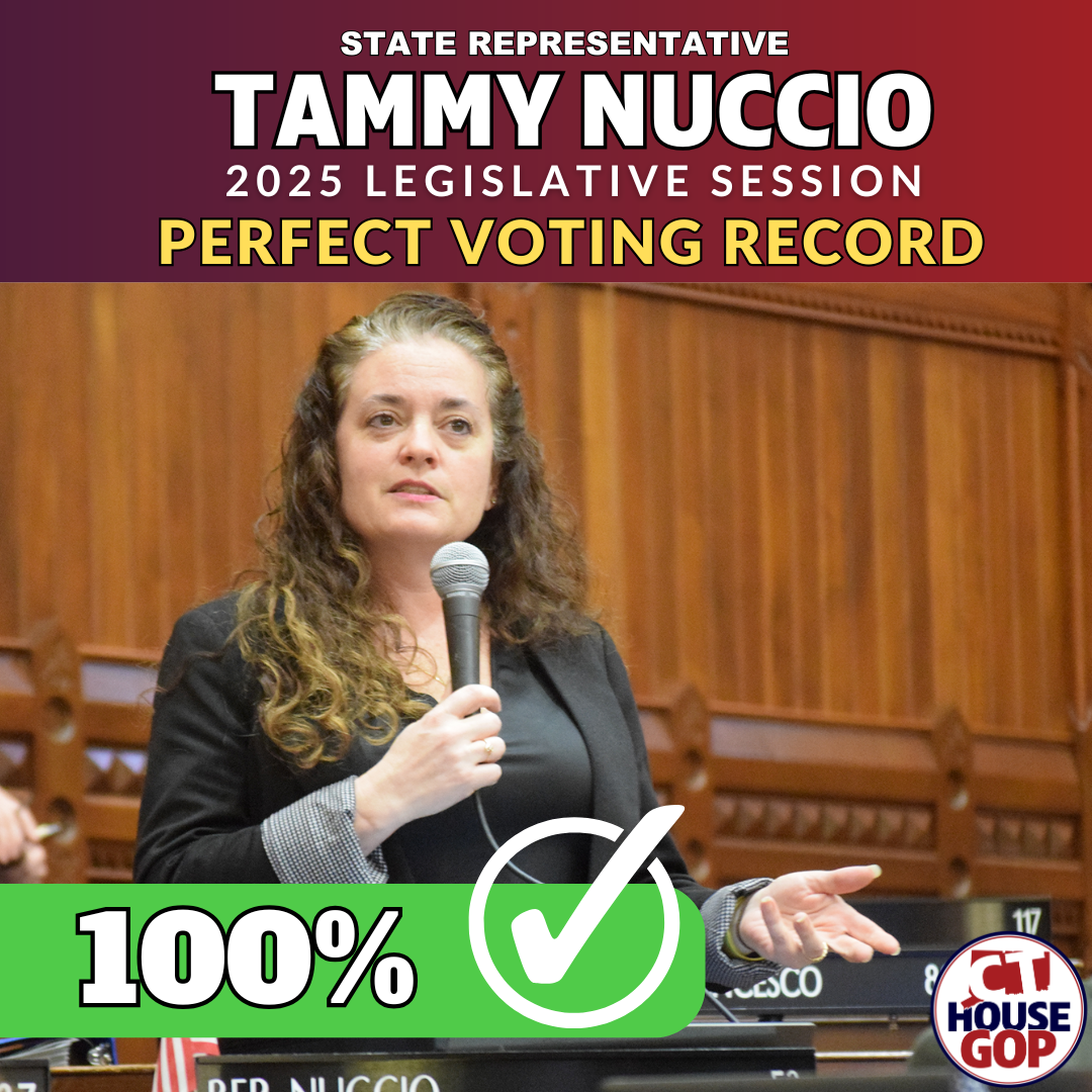 Rep. Nuccio Earns Perfect Voting Record for the 2025 Legislative Session