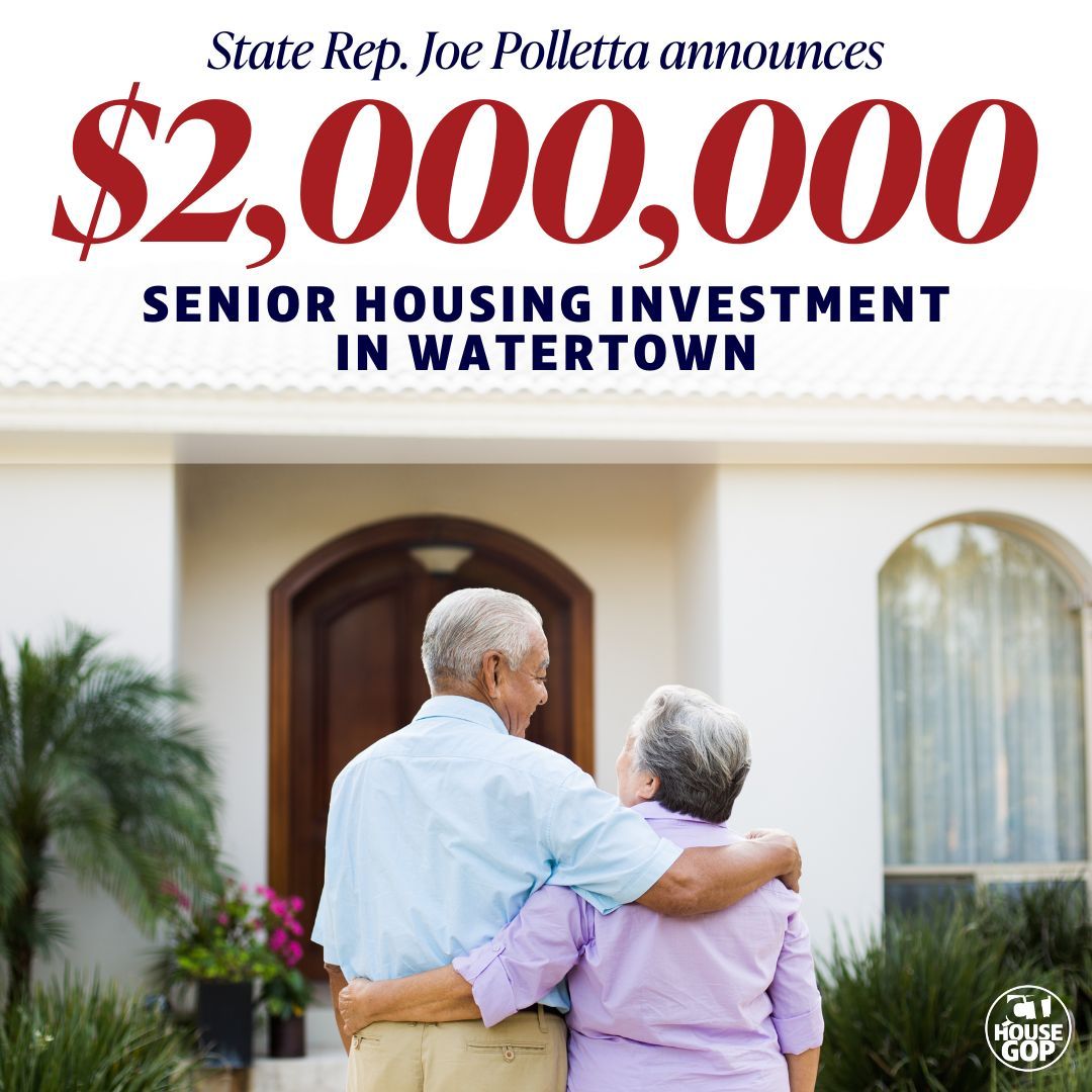 Rep. Polletta Applauds $2 Million State Investment for Senior Housing