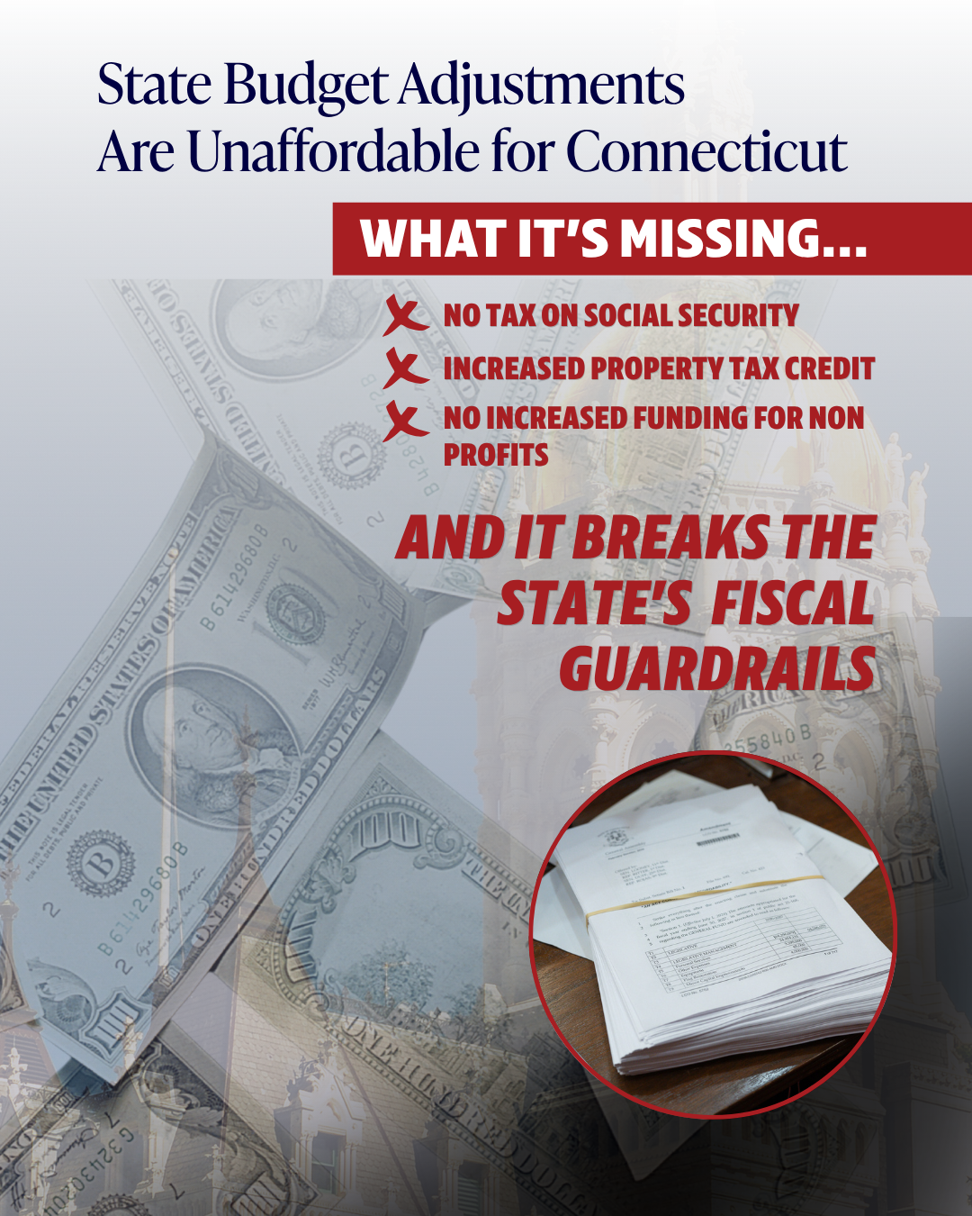 State Representative Anne Dauphinais: 2026 Budget Adjustment Notes