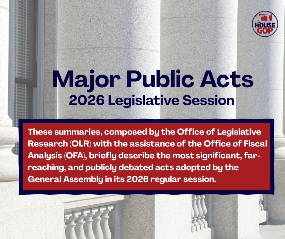 Major Public Acts 2026