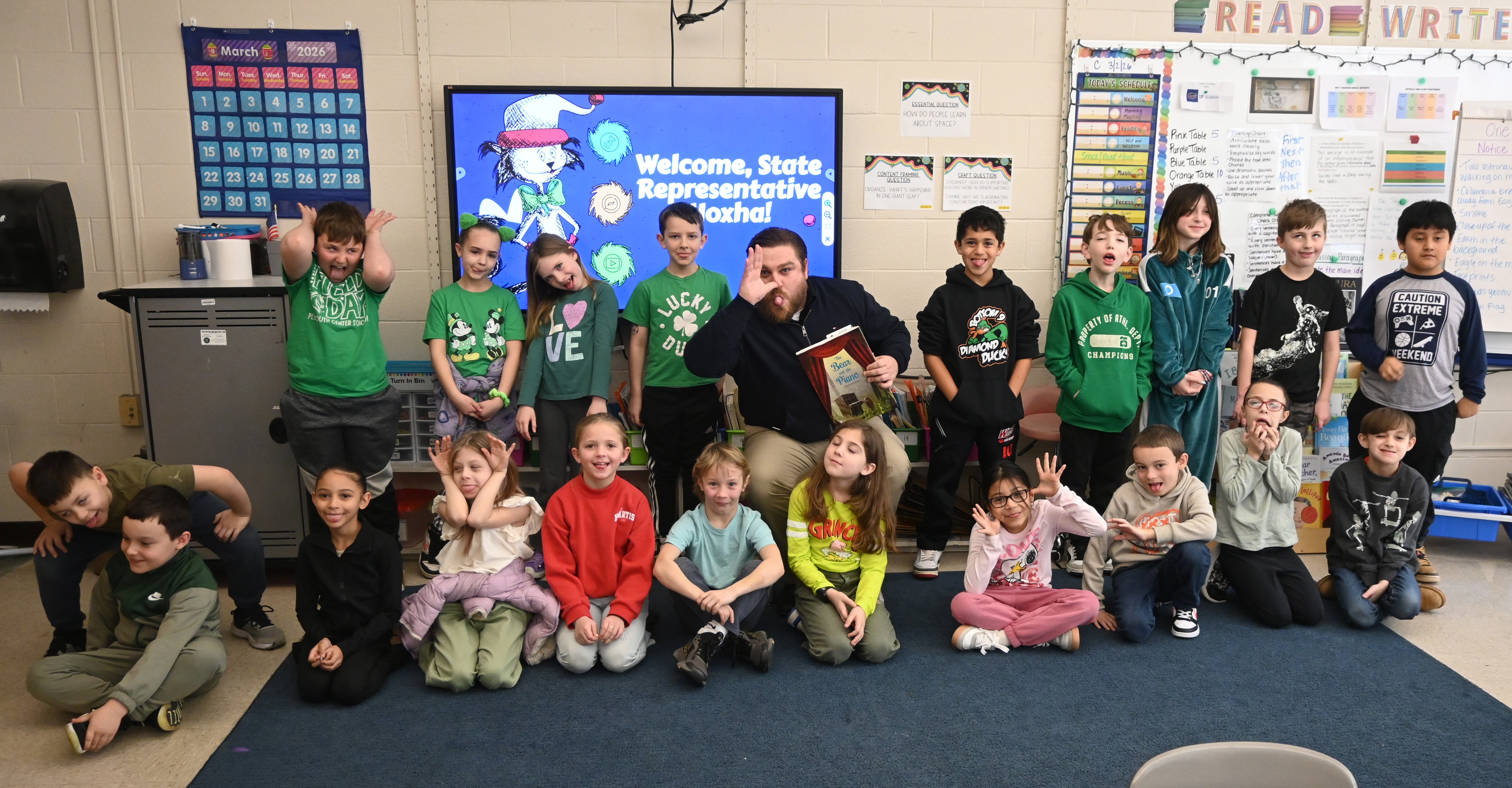 Rep. Hoxha Celebrates Reading During Annual Event