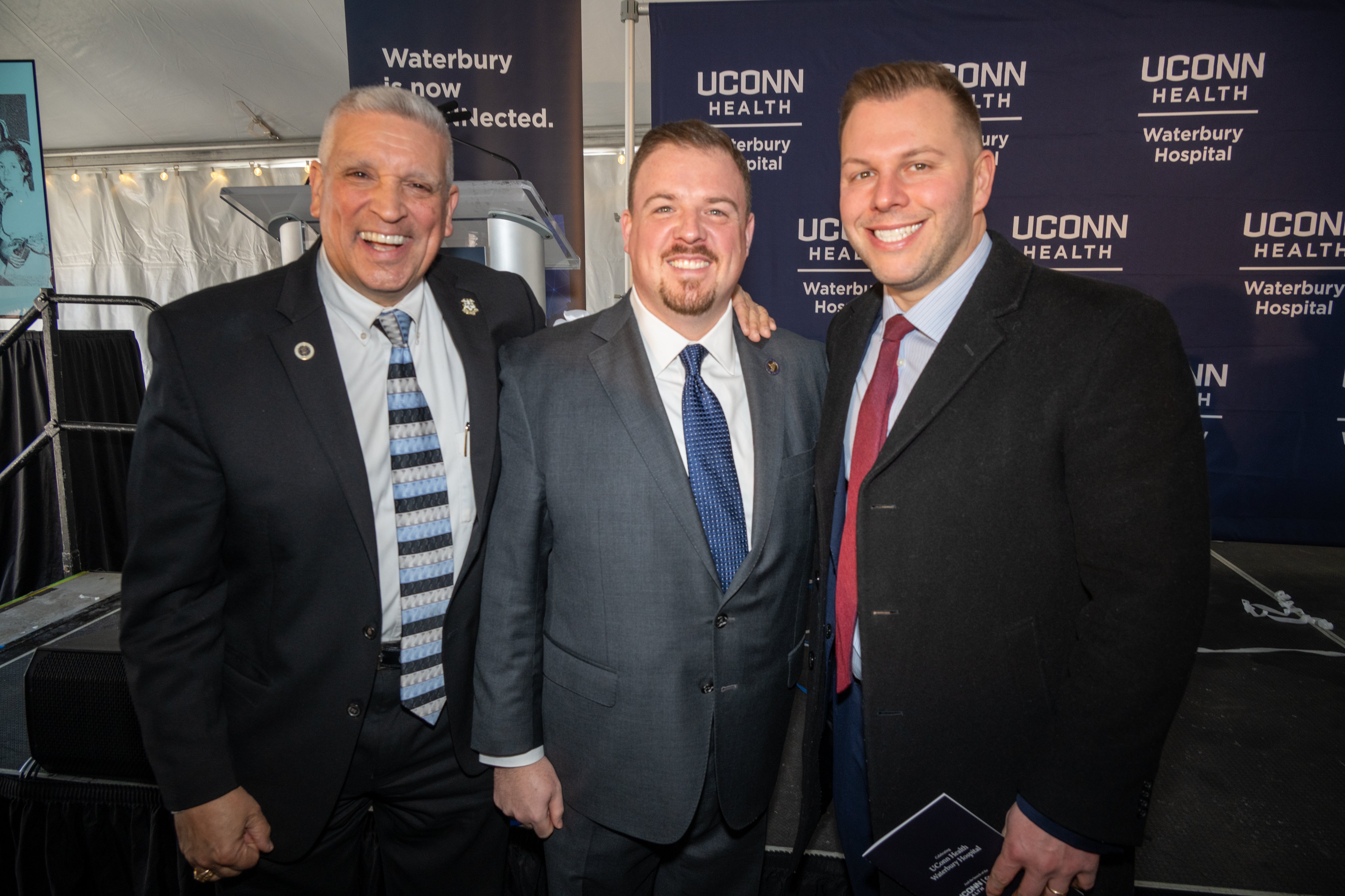 Rep. Pizzuto Celebrates UConn Health, Waterbury Hospital Partnership