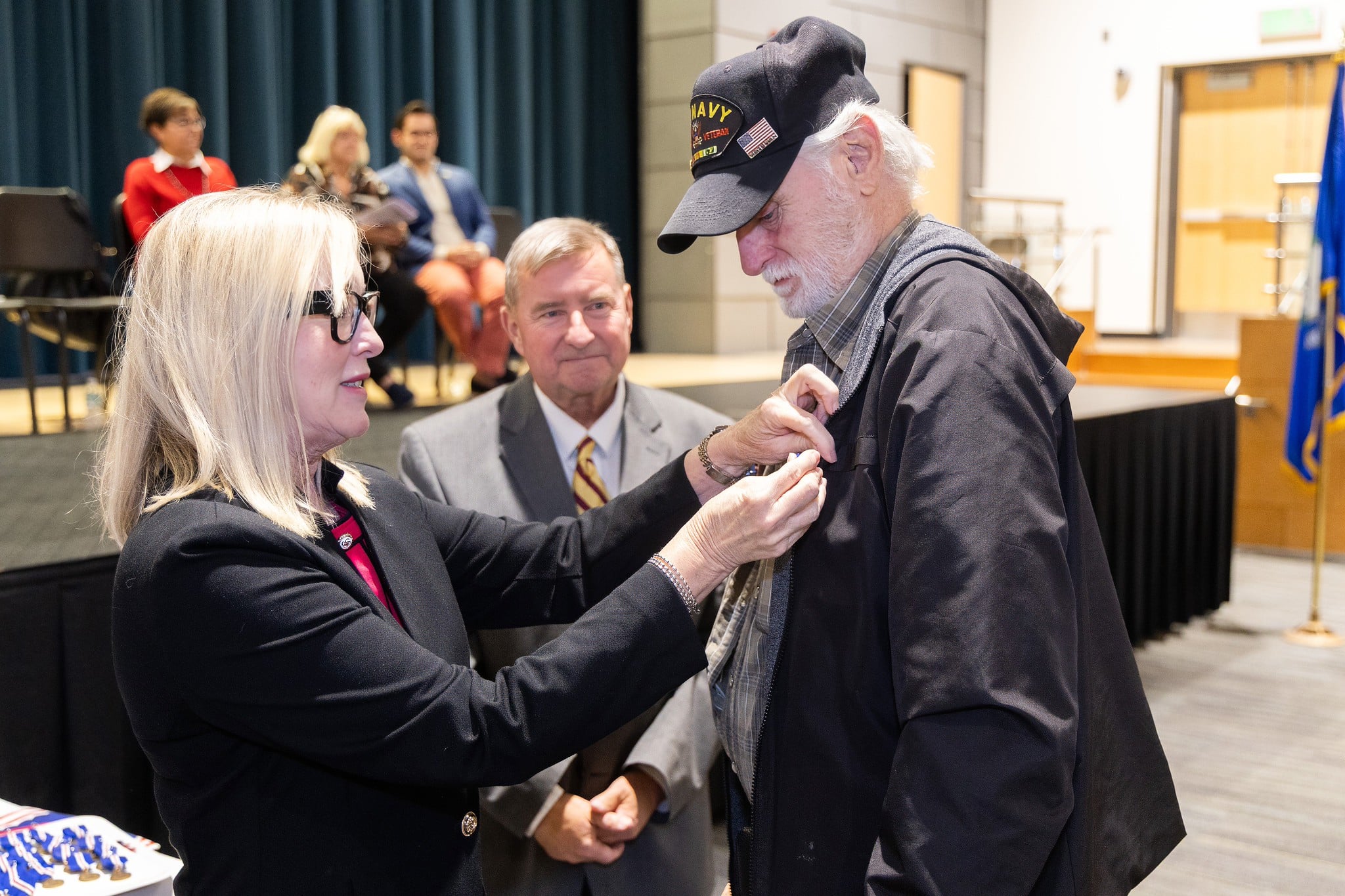 Rep. Hall Joins Enfield Delegation to Honor Local Veterans