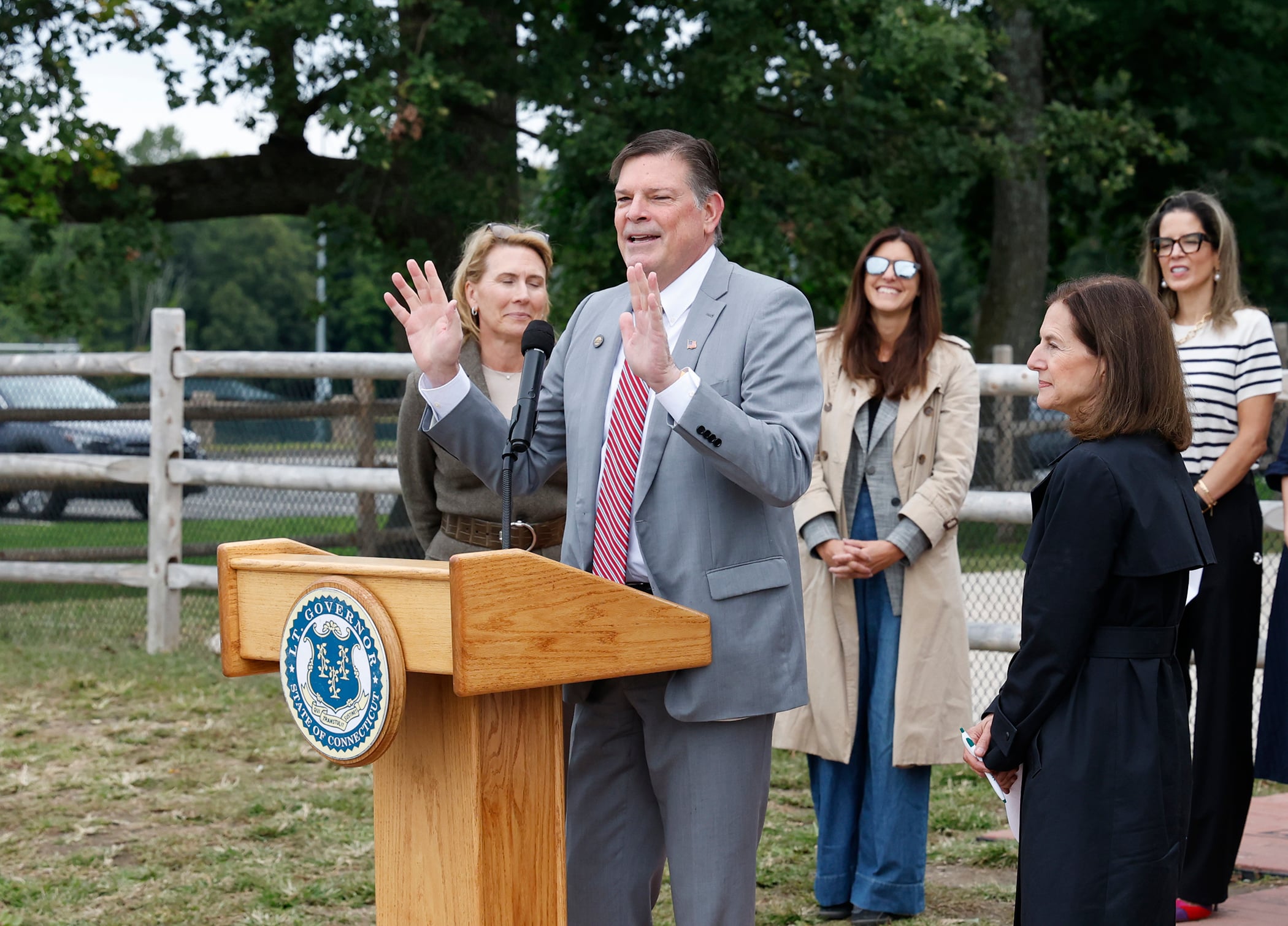 REP. O'DEA CELEBRATES OPENING OF INCLUSIVE WAVENY PARK PLAYGROUND