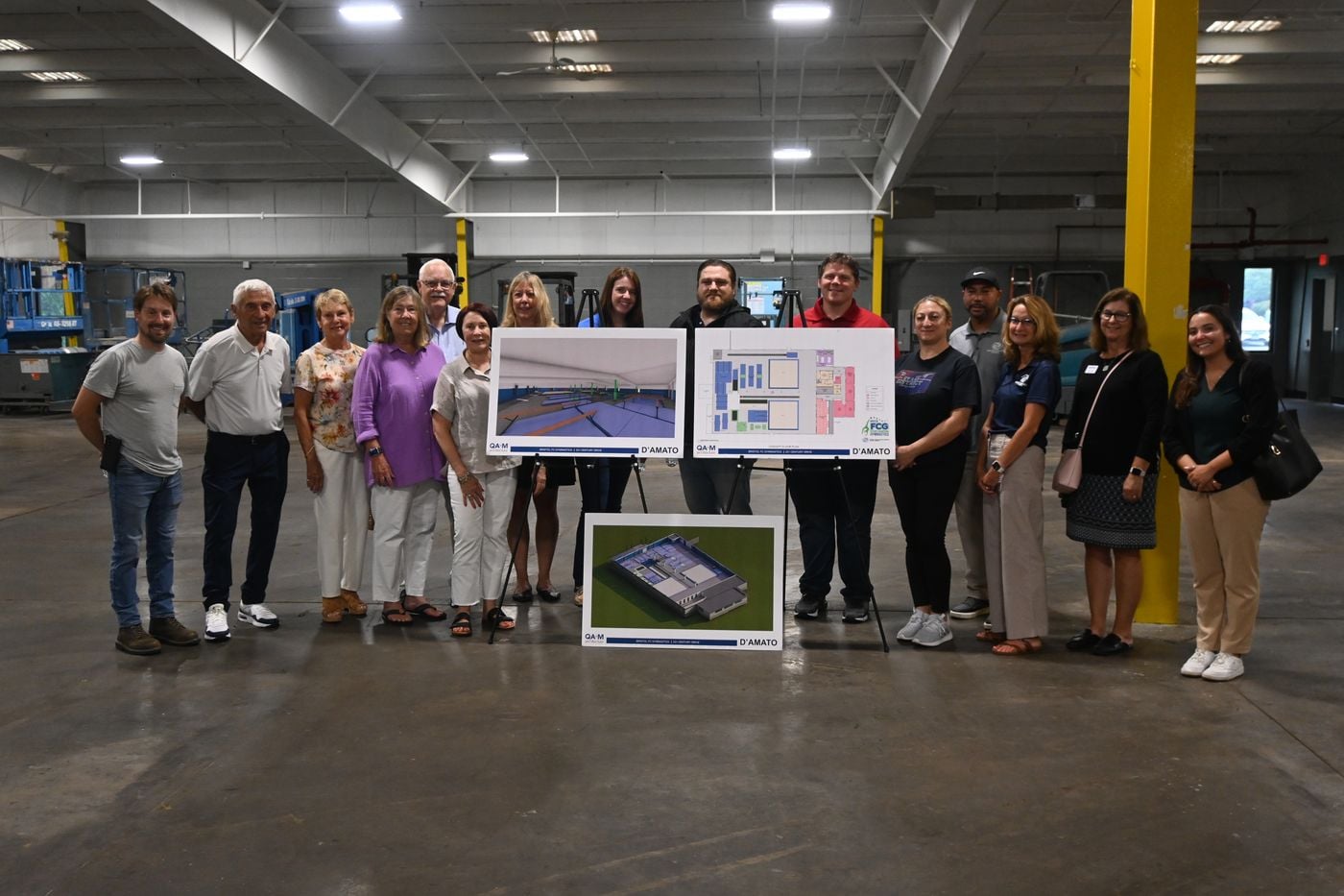 Rep. Hoxha Tours New Facility for Future Champions Gymnastics