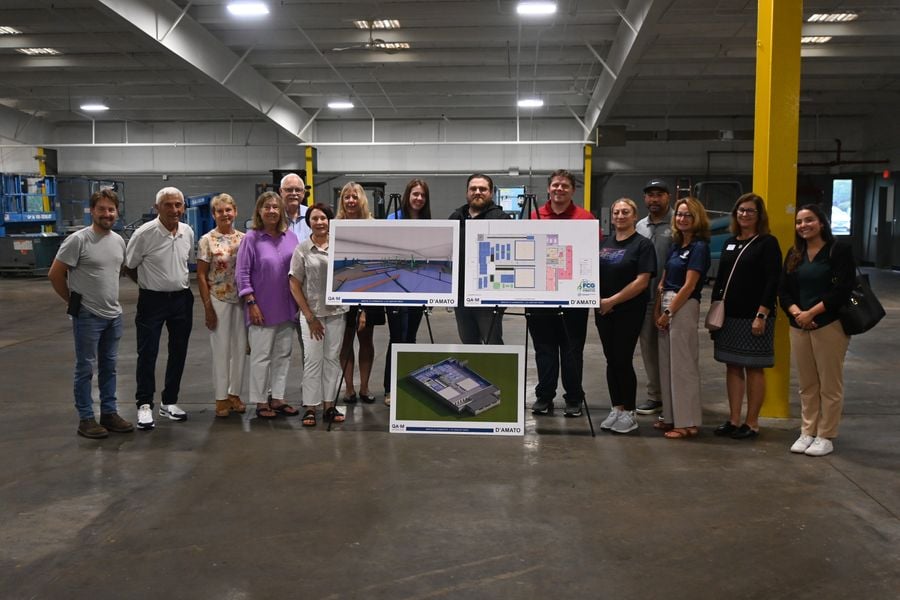 Rep. Hoxha Tours New Facility for Future Champions Gymnastics 