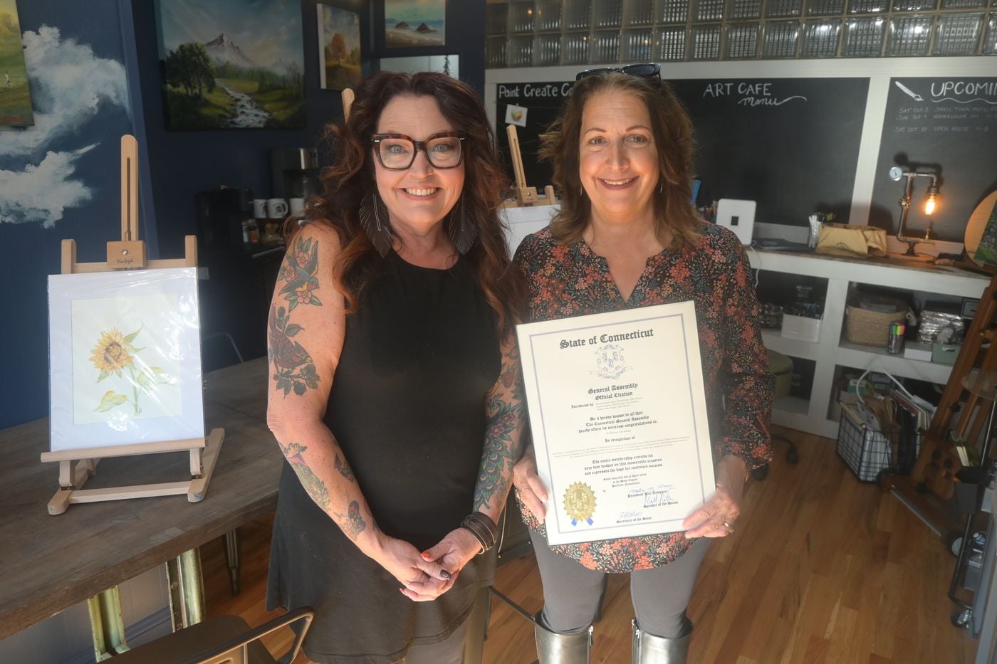 Dauphinais Visits Danielson Small Businesses, Highlights Local Entrepreneurs