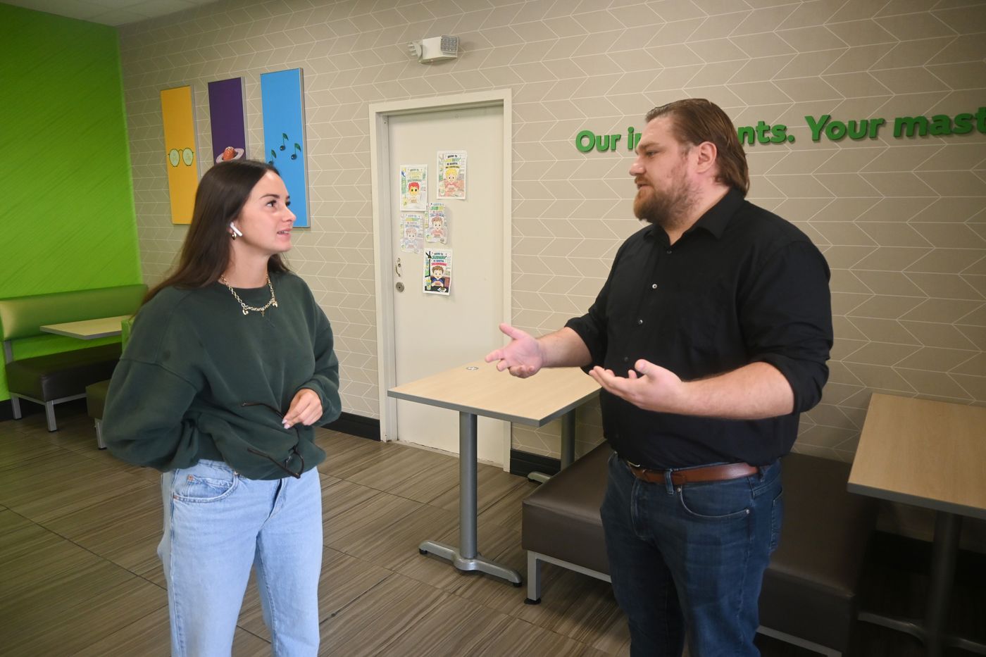 Rep. Hoxha Showcases Local Business Owned by Former Coworker