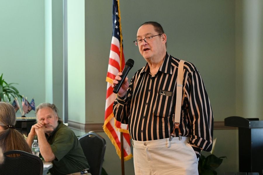 Bolinsky, Foncello Host Standing-Room Lunch & Learn at Newtown Senior Center