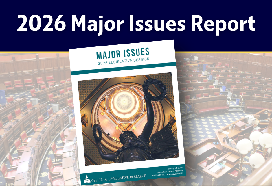 Major Issues Report - 2026 General Assembly Session - 2026 Report Listing Issue