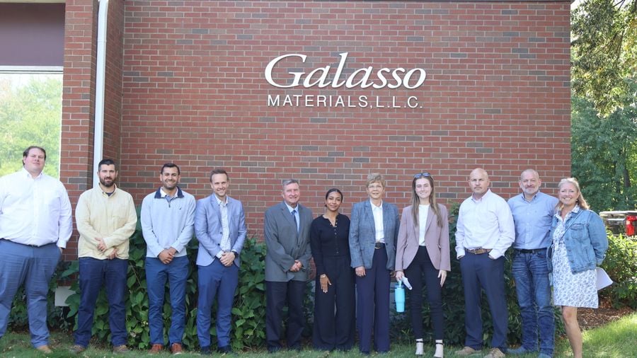 Rep. Zawistowski Tours Galasso Materials LLC.