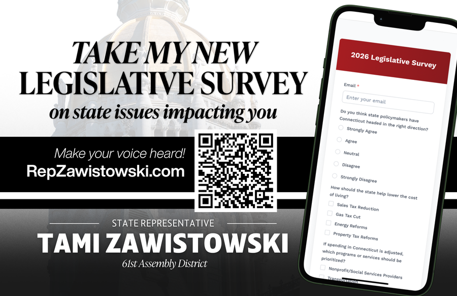 Take my 2026 legislative survey