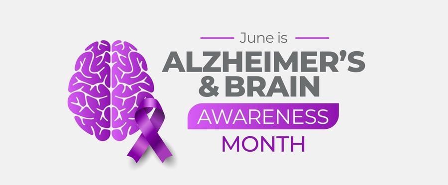 June Is Alzheimer's & Brain Awareness Month