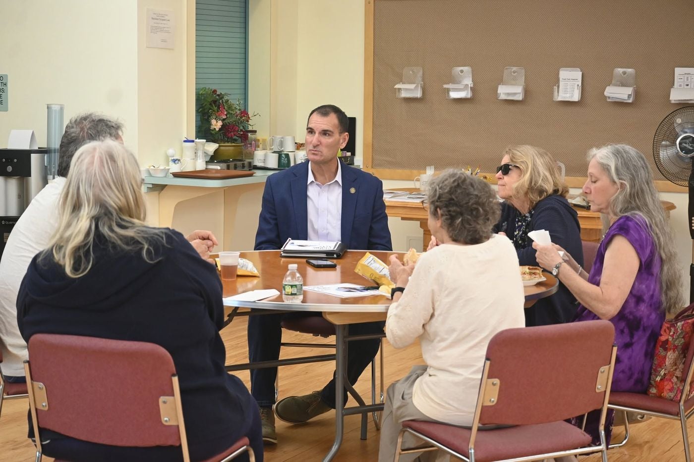Rep. Weir Discusses 2026 Session with Hebron Residents During Legislative Update